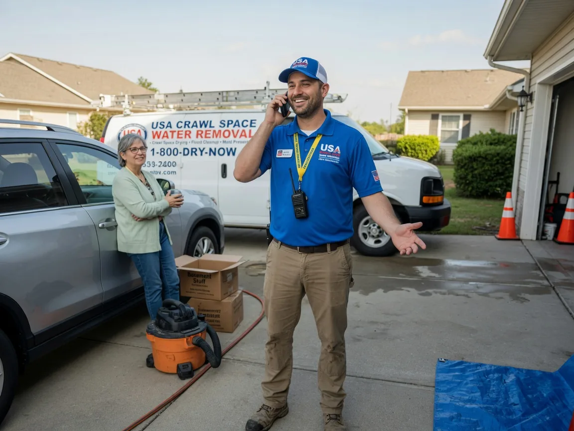 Crawl Space Water Removal Christopher, IL FAQs
